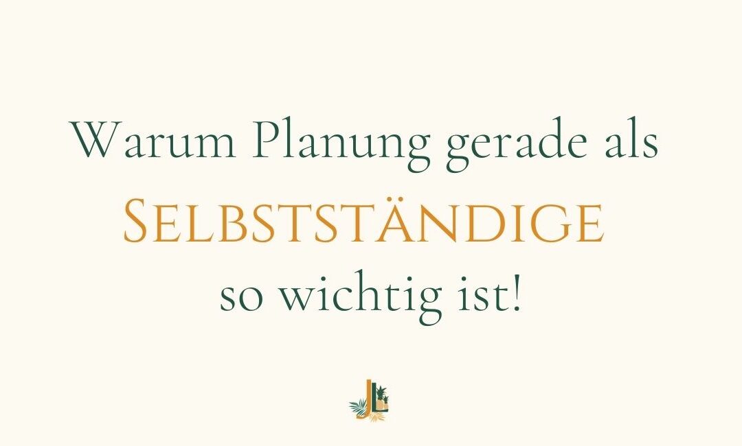 Cover - Planung Selbstständige